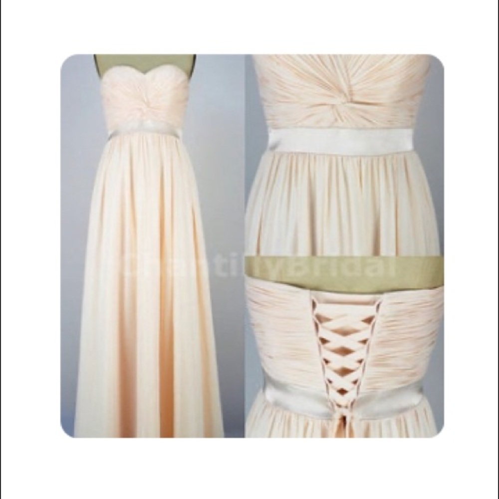 - NEVER WORN - Sweetheart, Chiffon Formal Dress